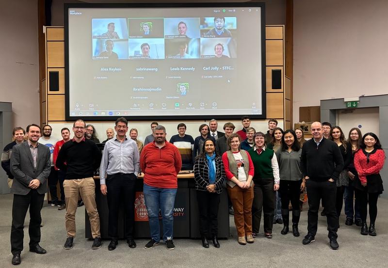 A photo of the JAI members at JAI Fest 2024 at RHUL